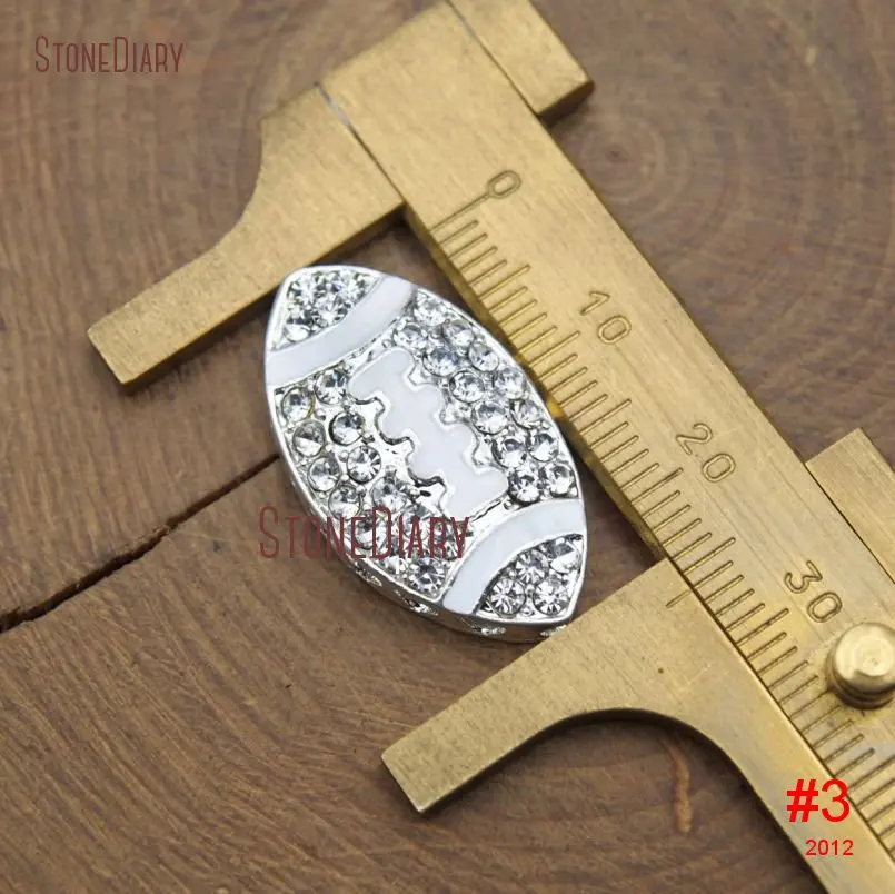 20181008-PC15268-Cheap Zinc Alloy Connector White Oil Drip White Rhinestone Pave Pure Gold Color, Sliver Plated, Electroplating Bronze Color Olivary  Double Bail Pendant Clearance_3