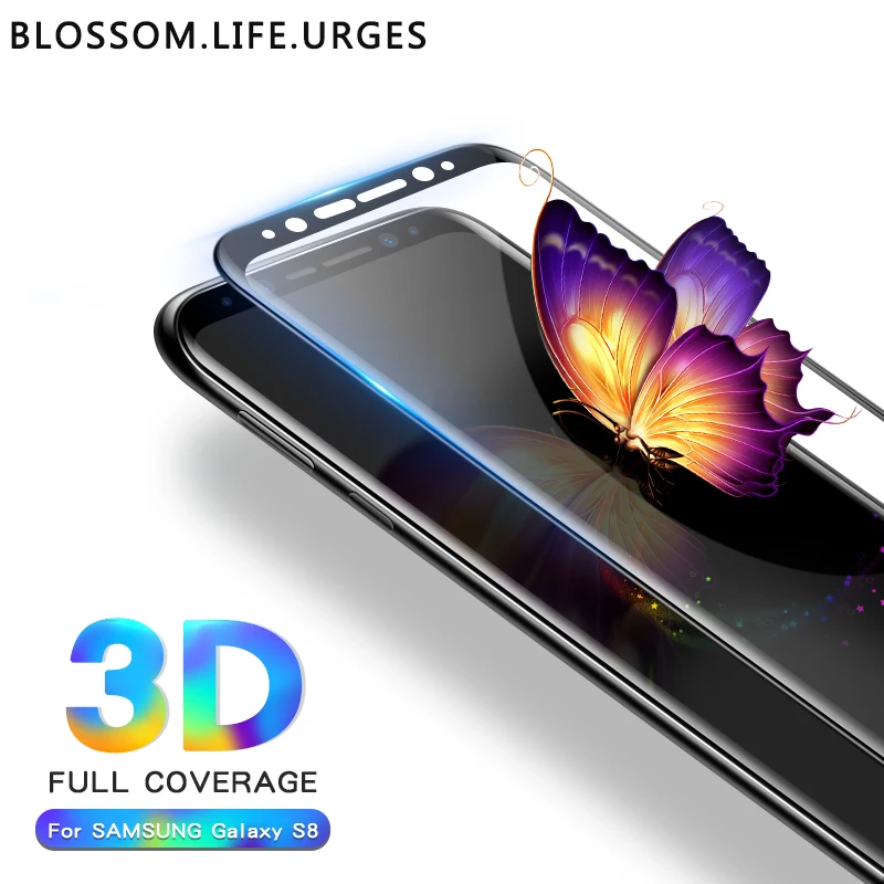 Высококачественное 3D стекло для samsung Galaxy S9 S8 S8+ S9 Plus Защита экрана для samsung S8 s9 S8 Plus s9+ закаленное стекло