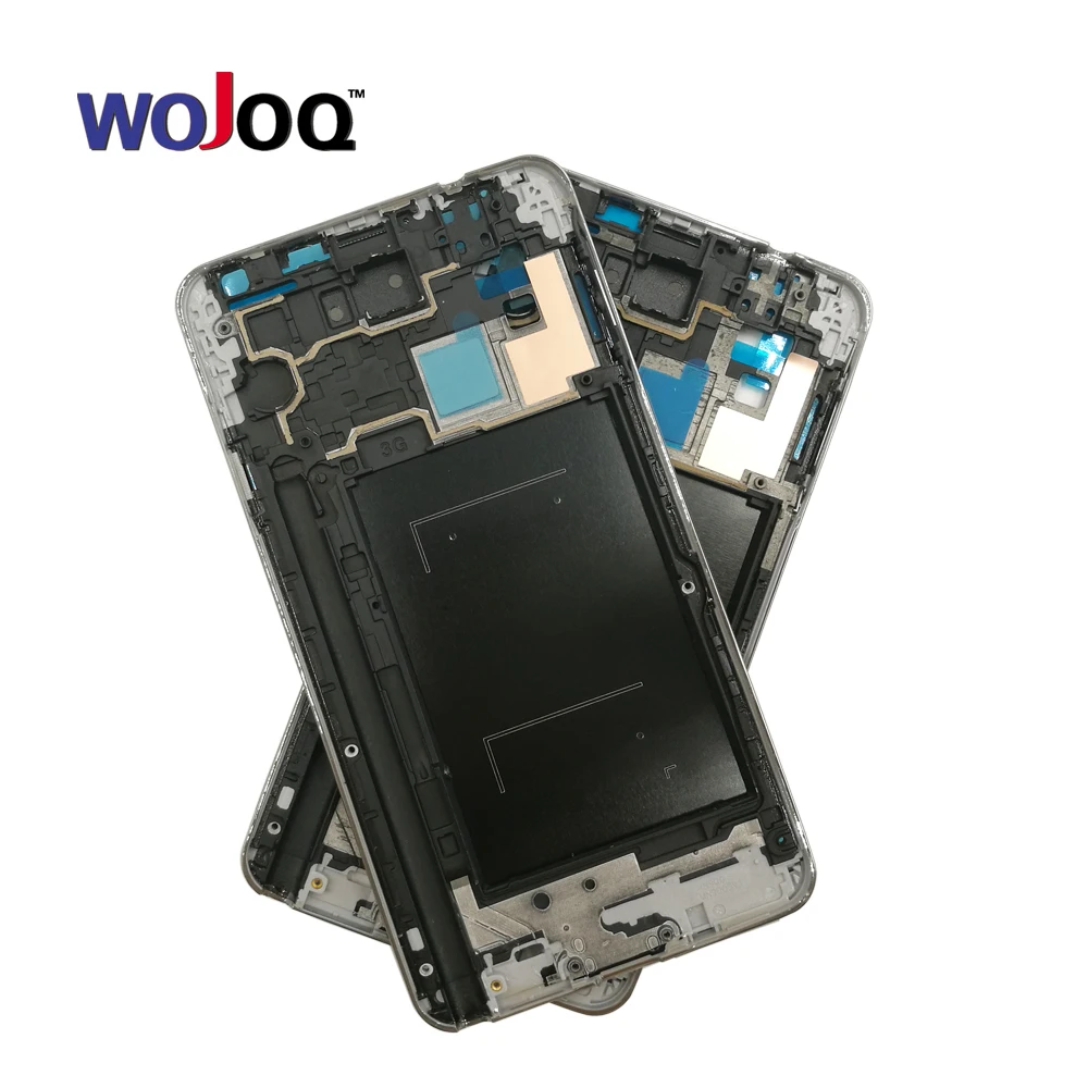 

Original Middle Frame For Samsung Note 3 N900A N900 N900S N9005 Front Housing Cover Bezel Middle Frame Replacement parts