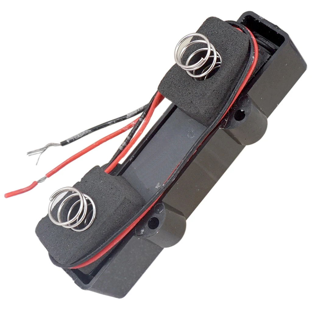 2pcs Black 4 String JB Jazz Bass Pickup Neck&Bridge for Electric Bass Parts