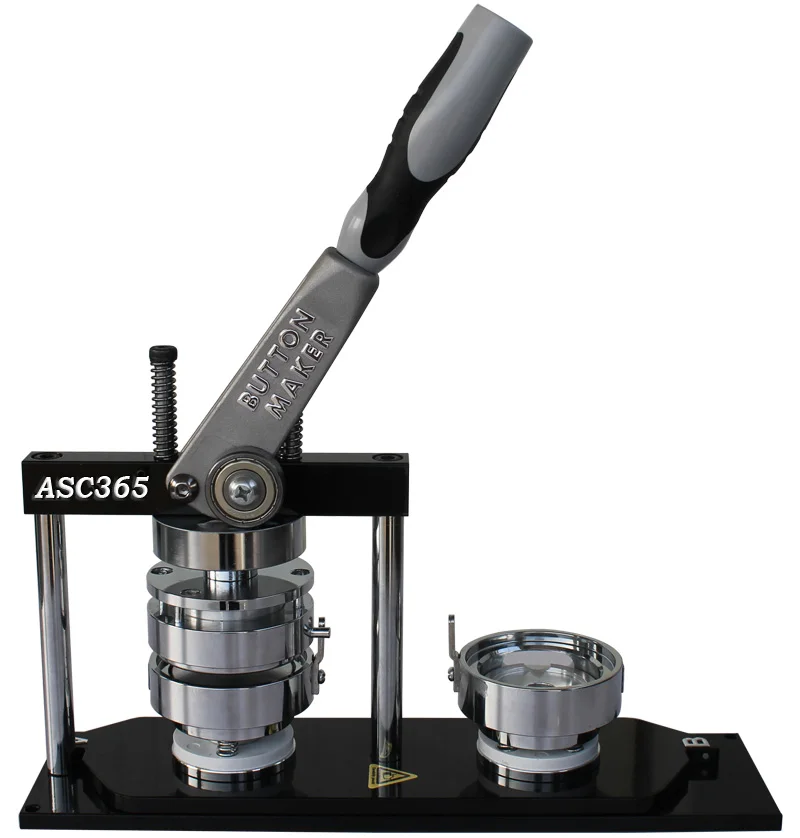 

1 Set Pro N3 NEW 1-3/4": 44mm Badge Button Maker Machine + 1 Set of Round 1-3/4"(44mm) Die Mould