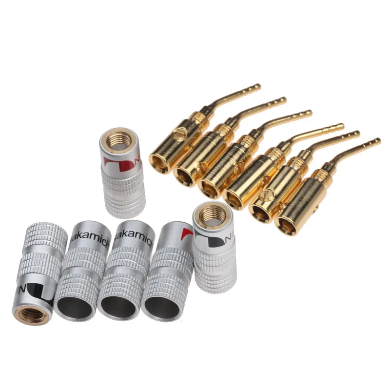 banhado a ouro fio cabo conector para