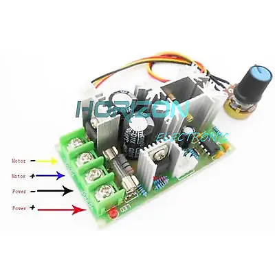 

20A Universal DC10-60V PWM HHO RC Motor Speed Regulator Controller Switch