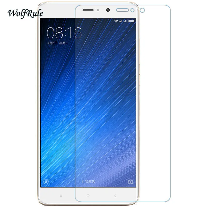

2PCS Screen Protector Glass Xiaomi Mi5s Plus Tempered Glass For Xiaomi Mi5s Plus Glass Phone Anti Scratch Film WolfRule