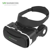 VR Shinecon 2,0 смарт VR Очки виртуальной реальности 3D шлем игры видео с HiFi наушники для iPhone 4,7-" смартфон