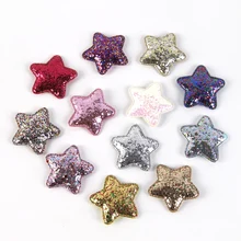 5 шт. Корона Лук Блеск двусторонние пайетки патч для одежды аппликация шитье, поделка рукоделие, 25Yc6982