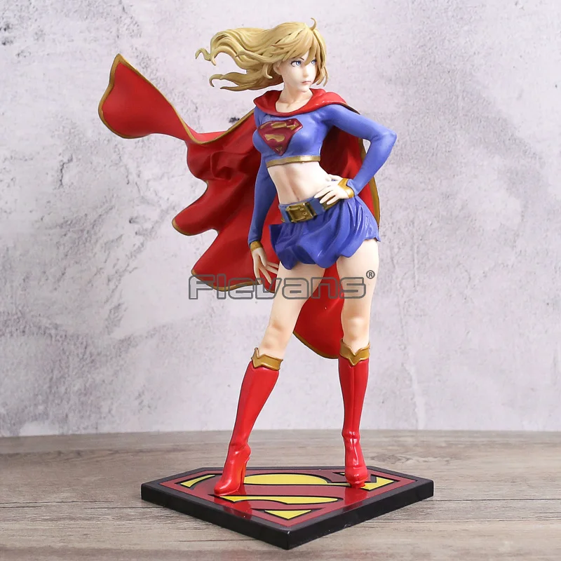 Supergirl возвращает фигуру из ПВХ Bishoujo Статуя Кукла коллекционная модель в коробке |
