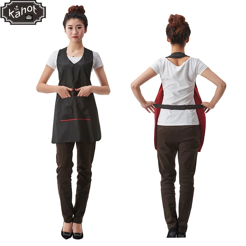 1pcs Professional Hairdressing Double Apron Hair Cutting Bib Barber