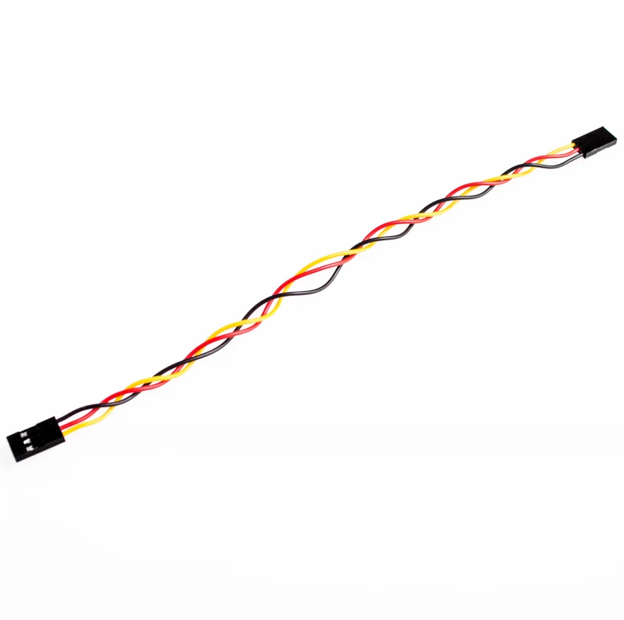 【SIMPLE ROBOT】10pcs/lot 3 Pin 3P F/F Jumper Wire 200mm Female to Female Dupont Cable Volume For