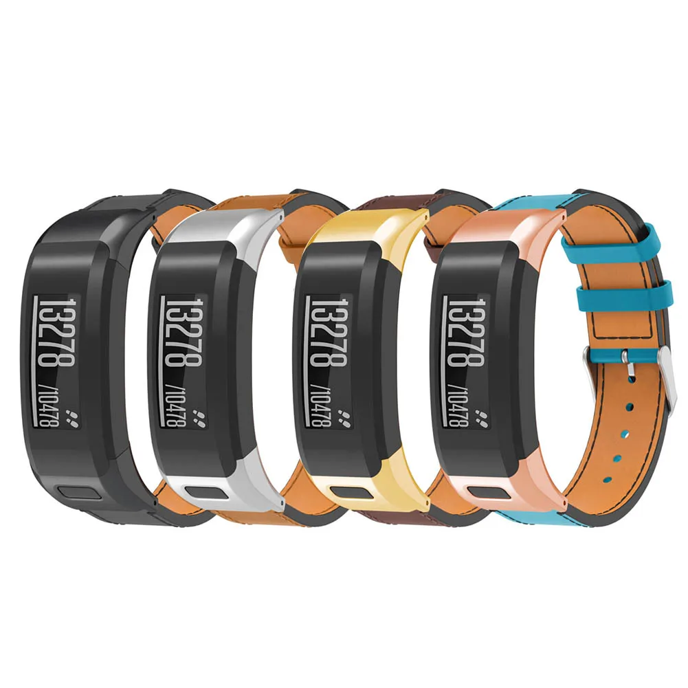 

Replacement Watch Band Leather Strap Watchband for Garmin Vivo Smart HR GDeals