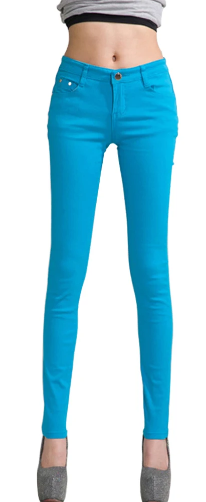 Woman-Solid-Pencil-Pants-Girls-Swe
