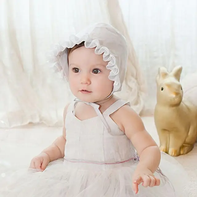 baby summer hat Newest Baby Girl Infant Hat Lovely Princess Lace Summer
