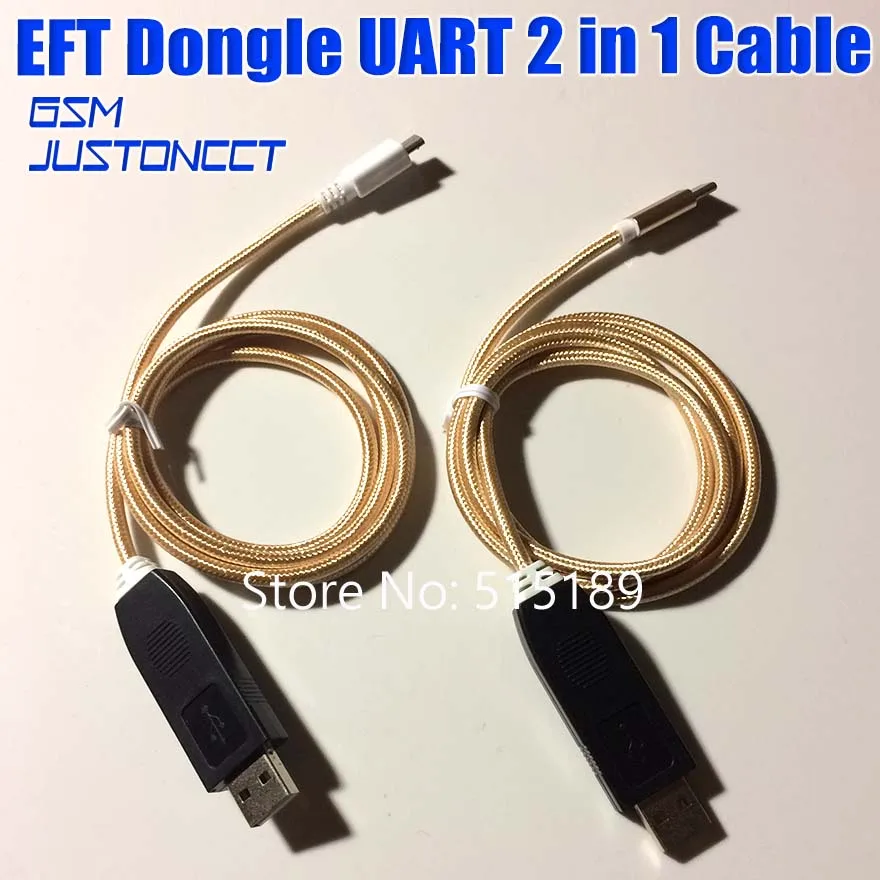 EFT CABLE UART 2 IN 1 - GSMJUSTONCCT -C4
