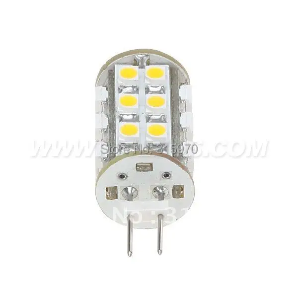 Led G6.35 лампочка освещения 25LED 3528SMD лампа широкого напряжения DC10 30V/AC8 20V1.4W белый