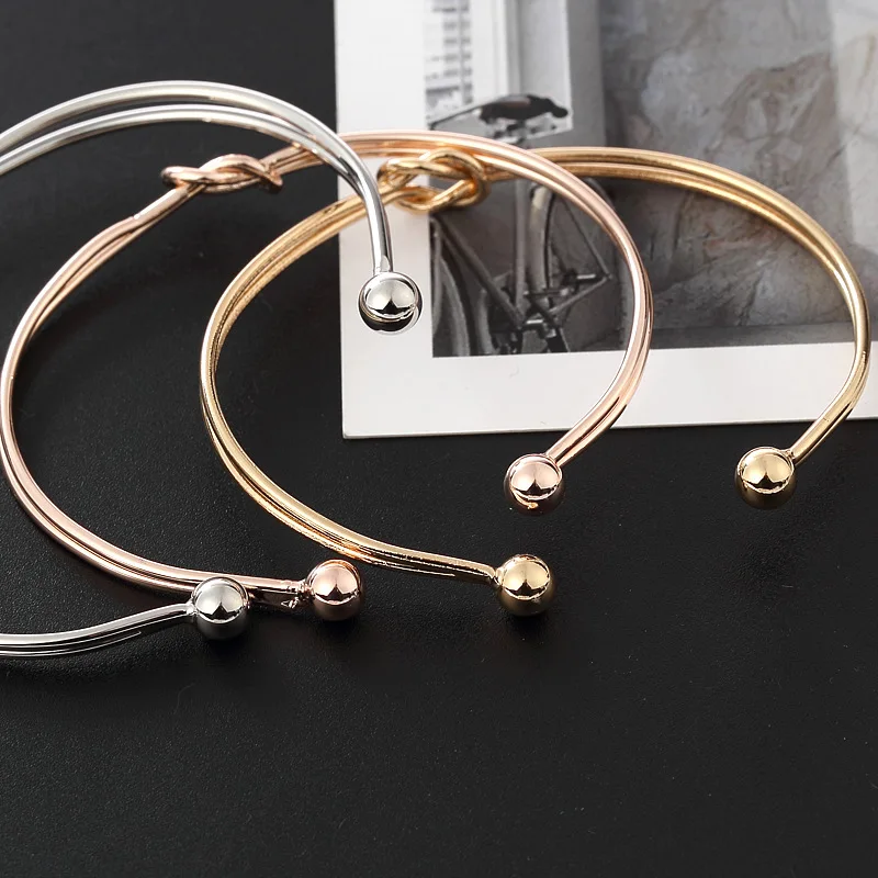 Горячая Распродажа модный регулируемый браслет Bilezik любовь манжета разъемные браслеты подарок для женщин модные золотые серебряные ювелирные изделия Bracel