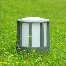 Открытый водонепроницаемый столбик лампа сад парк пейзаж столб огни передняя дверь балкон вилла chapiter бра