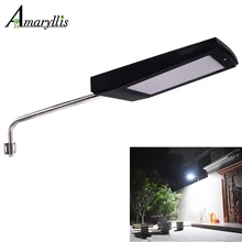 Солнечный свет открытый светодиодный солнечный светильник 15 Вт Водонепроницаемый безопасности радар движения Сенсор 2100lm сад освещение супер яркий