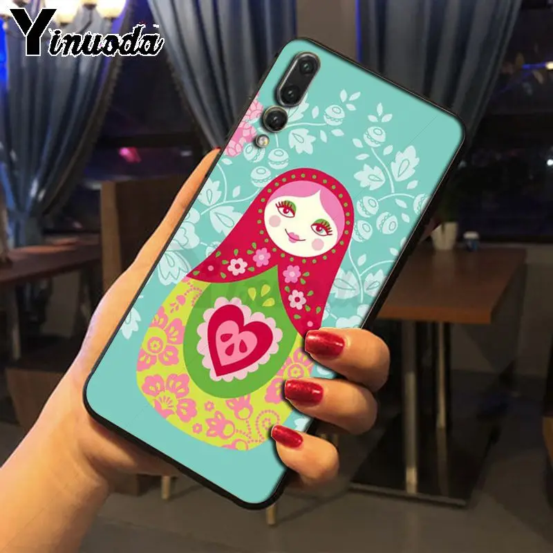 Cute Russian Dolls Pattern Matryoshka