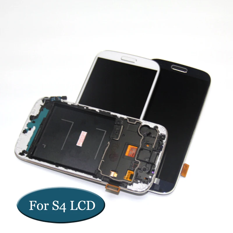 

LCD Display + Touch Screen For Samsung Galaxy S4 GT-I9505 I9500 i337 LCD Digitizer with frame