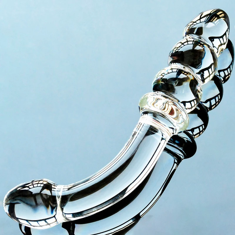 Pyrex-glass-dildo-artificial-penis-dick-crystal-anal-bead-butt-plug-prostate-massage-masturbate-Sex-toy
