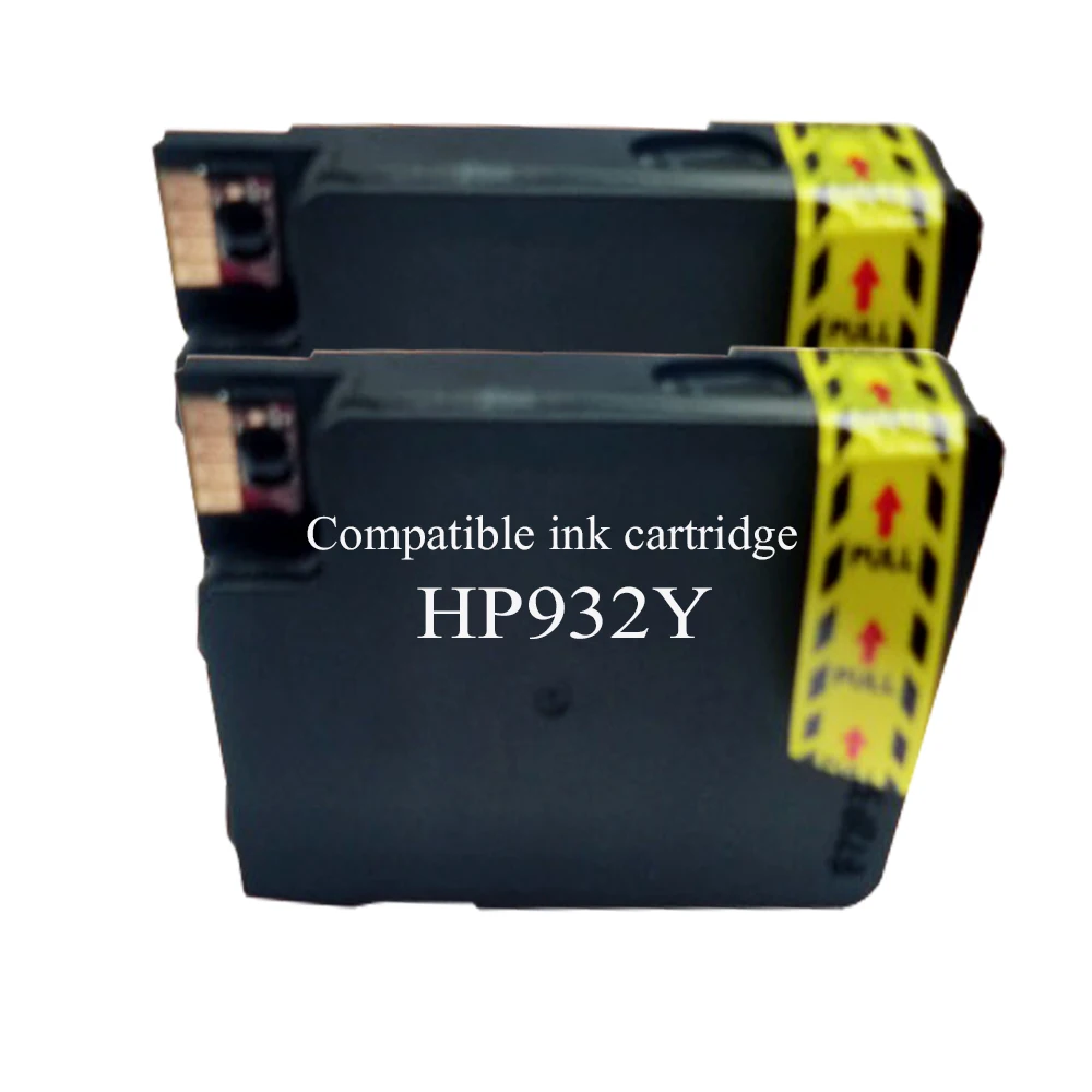 

2 Yellow Compatible 933XL Ink Cartridge for HP Officejet 6100 6600 6700 7110 7510 7512 7610 7612 Printer