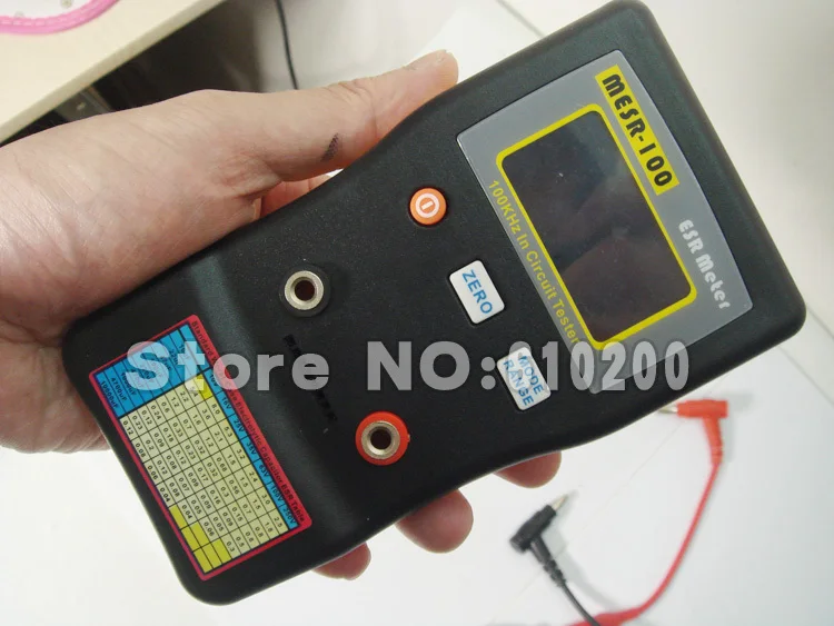 Support in Circuit Testing Signstek MESR-100 V2 Auto Ranging in Circuit ESR LCR Meter Capacitor//Low Ohm Meter Up to 0.01 to 100R