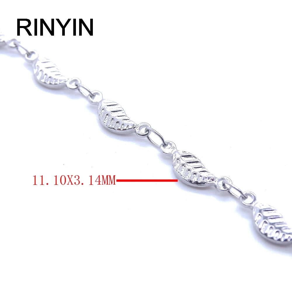 Women Ankel Bracelets Stainless Steel Anklets Small Leaves Charm 9/10/11 Inches Cute Fashion Jewelry Factory Offer - Image 3