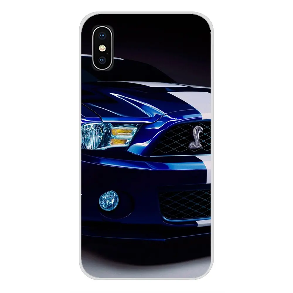 Любовь Ford Mustang Логотип Аксессуары для телефона Чехлы Apple iPhone X XR XS MAX 4 4S 5 5S 5C SE 6 6S 7 8