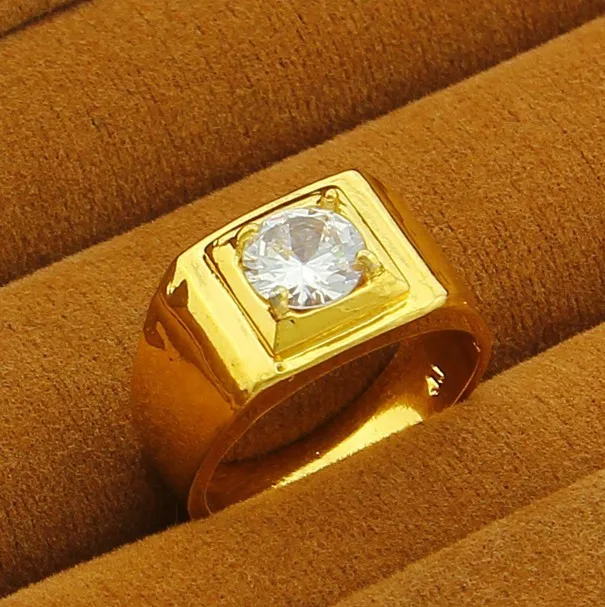 classical hot sale men wedding rings yellow gold 24 k vacuum plated top quality luxury rings noble crystal jewelry jjp022 in rings from jewelry - Gold Wedding Rings For Men classical hot sale men wedding rings yellow gold 24 k vacuum plated top quality luxury rings noble crystal jewelry jjp022 in rings from jewelry - Gold Wedding Rings For Men