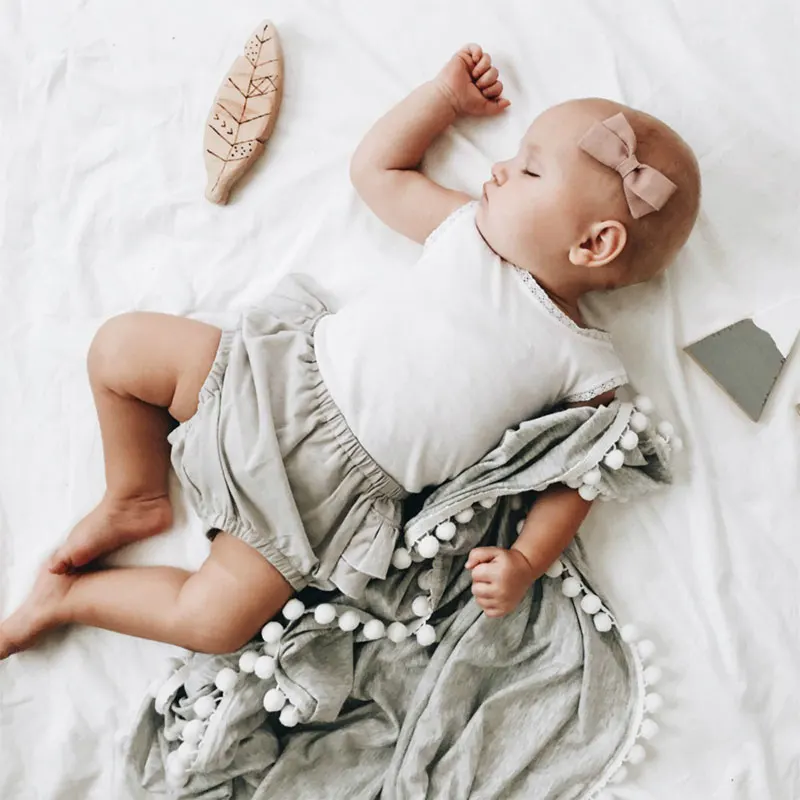 Новорожденные Обертывающая пеленка parisarc с декор из воздушных шаров из мягкого хлопка младенческой предметы для новорожденных Одеяло и