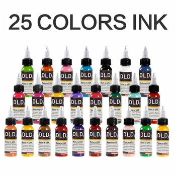 

25 Colors Set Permanent Makeup Eyebrow Inks Lips Eye Line Tattoo Color Pigment Eyebrow Tattoo Color Inks