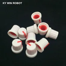 *#Best Price 10PCS /lot Red Volume Control Rotary Knobs For 6mm Dia Knurled Shaft Potentiometer Durable *#Best Price 10PCS /lot Red Volume Control Rotary Knobs For 6mm Dia Knurled Shaft Potentiometer Durable