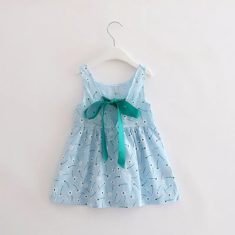 2018 новорожденных модная одежда для маленьких девочек новорожденных дети принцесса платье с цветочным принтом Bebe Infantil для девочек горячие