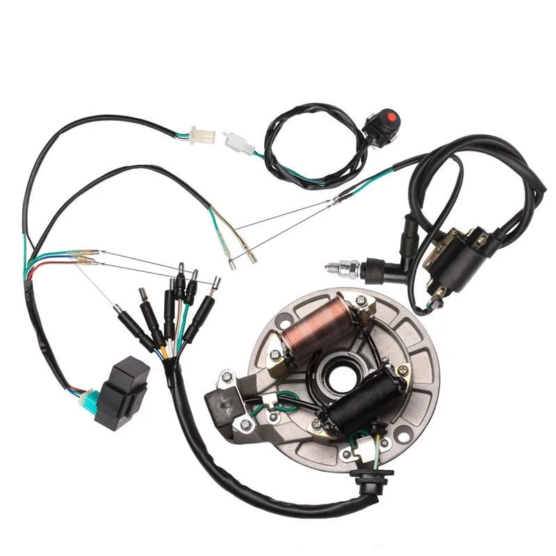 Катушка зажигания мотоцикла TDPRO 125 куб. См катушка CDI magnito Kick startt велосипедная
