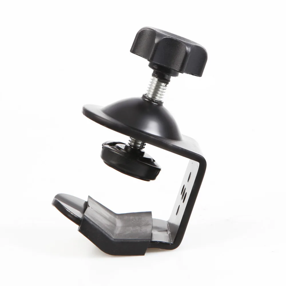  Universal C Clamp Support Clip Desktop Mount Holder Light Stand Boom Bracket