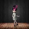 Rosana/Модная Одежда для куклы Monster High; повседневная одежда; костюм куклы; вечерние юбки; кофта и штаны; комплект со штанами - Цвет: Золотой