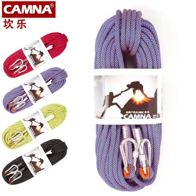 10M/set 10.5mm 2700kg dynamic safety rope,rock climbing rope downhill