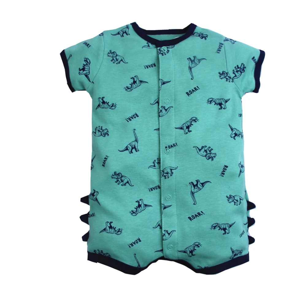 

Official Store Summer Boys Baby Clothing Short Sleeved Jumpsuit Newborn Romper Baby Boy Clothes Infant 0-24 Baby Rompers