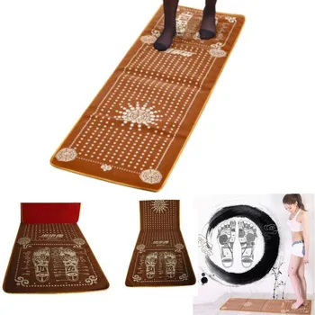 

Health Care Tourmaline Therapy Blanket Mat Foot Massage Pad Feet Energy Massage Walking Carpet Promote Blood Circulation