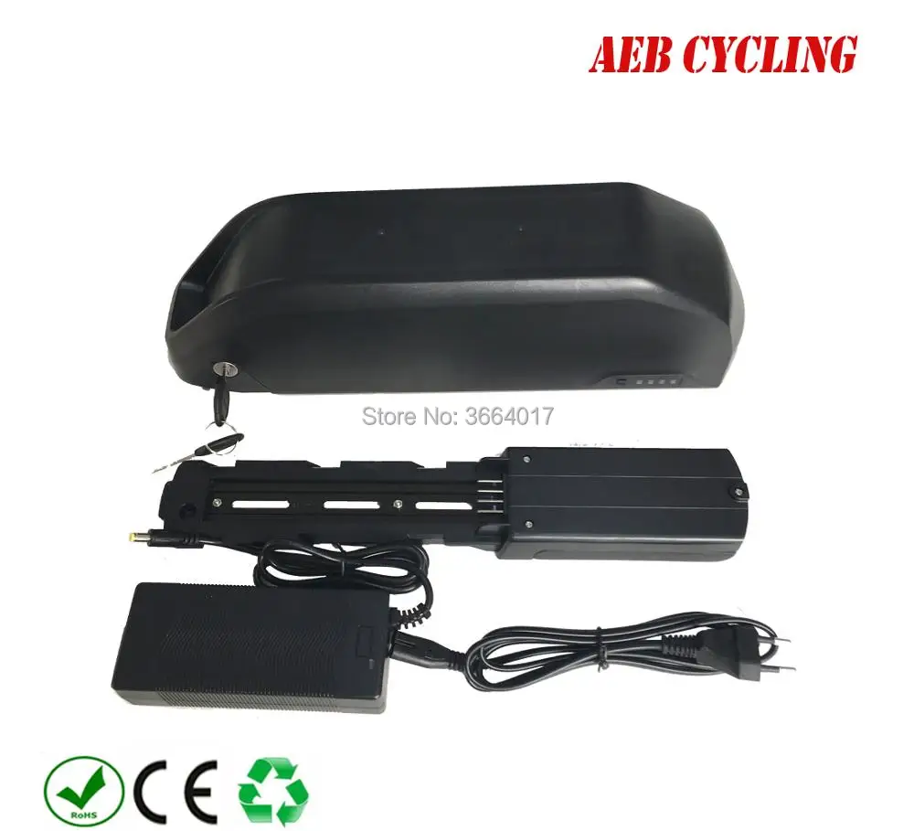 Top Free shipping down tube 60V 10Ah/11.6Ah/12.8Ah/13.2Ah/14Ah battery pack 500W 750W 1000W 1200W ebike battery for ancheer bike 0