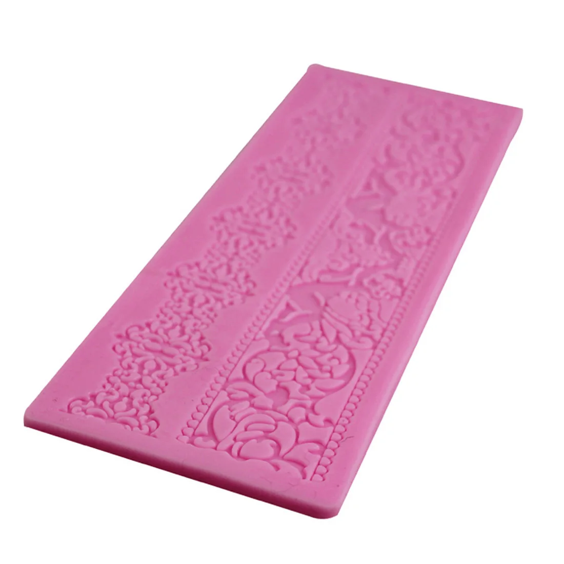 

1Pc Flower Silicone Lace Impression Cake party wedding Decor Bake Emboss Mat Mould Craft