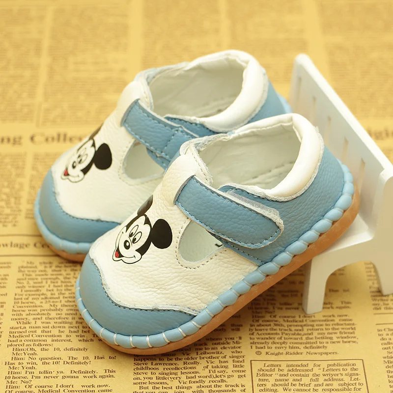 

2019 New Cute Cartoon Baby Boys Girls Genuine Leather Shoes Soft Sole Infant Toddler Autumn New Baby Casual Shoes Dropshipping
