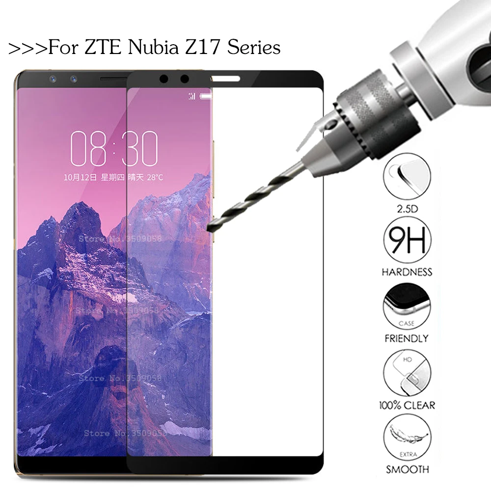 

Protective Glass For ZTE Nubia Z17s screen protector for zte nubia z17 mini s z17mini z17s z17smini tempered glass film cover