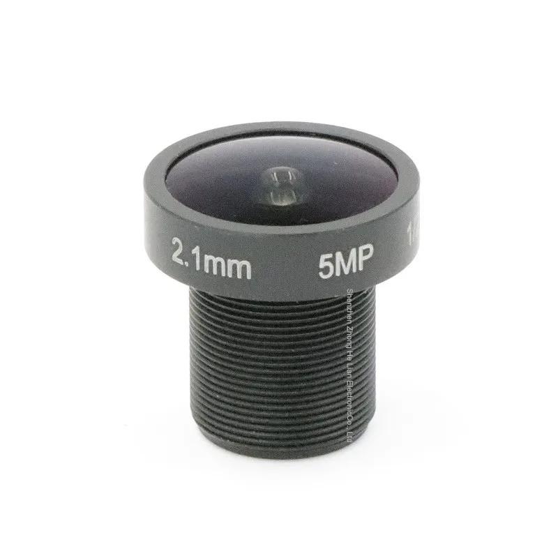 CCTV Camera 2.1mm Lens 5.0 MegaPixel Wide angle 150 Degree MTV M12 x 0.