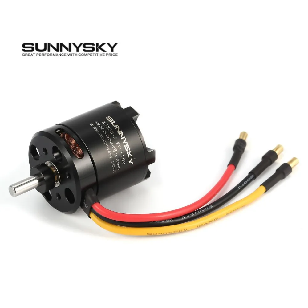 

SUNNYSKY X2820 14P 800 920 1100 KV RC Motor 3-5S Outrunner Brushless Motor for 1-1.5KG RC Airplane Warbirds Bigplanes