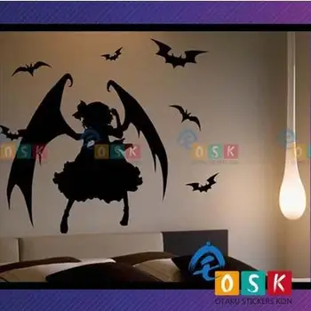 

Touhou Project Remilia Scarlet Vinyl Wall Stickers Decal Decor Home Decoration Anime Car Sticker