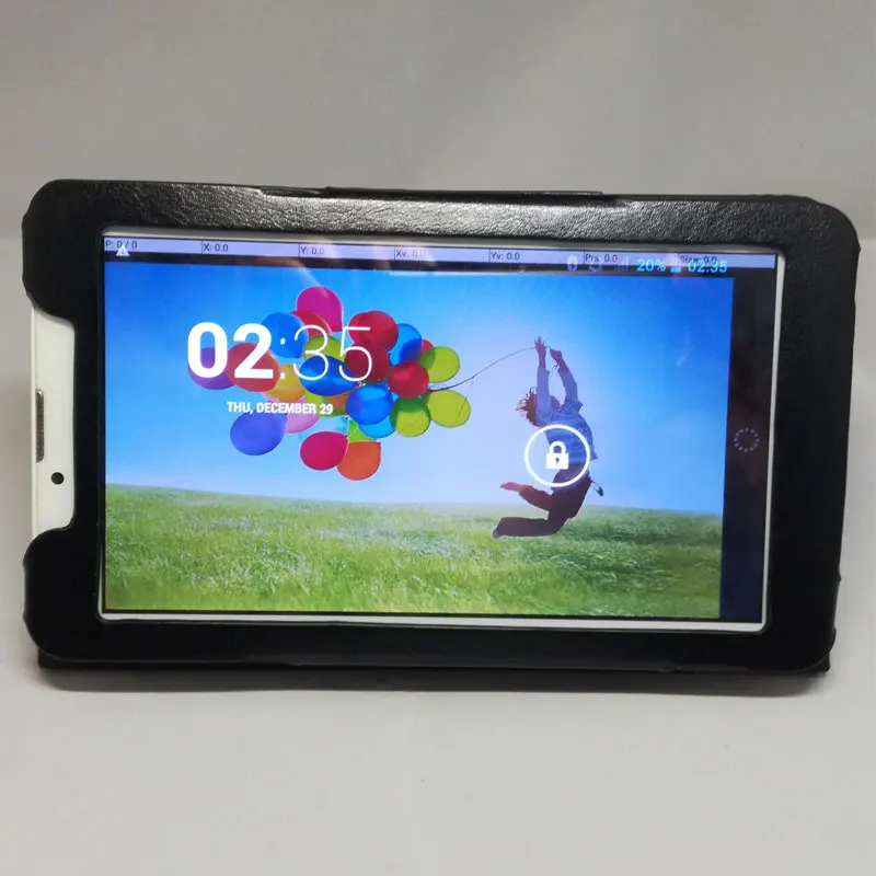 Чехол из искусственной кожи с принтом Myslc для Prestigio Multipad PMT3157_4G_C 7 дюймовый чехол