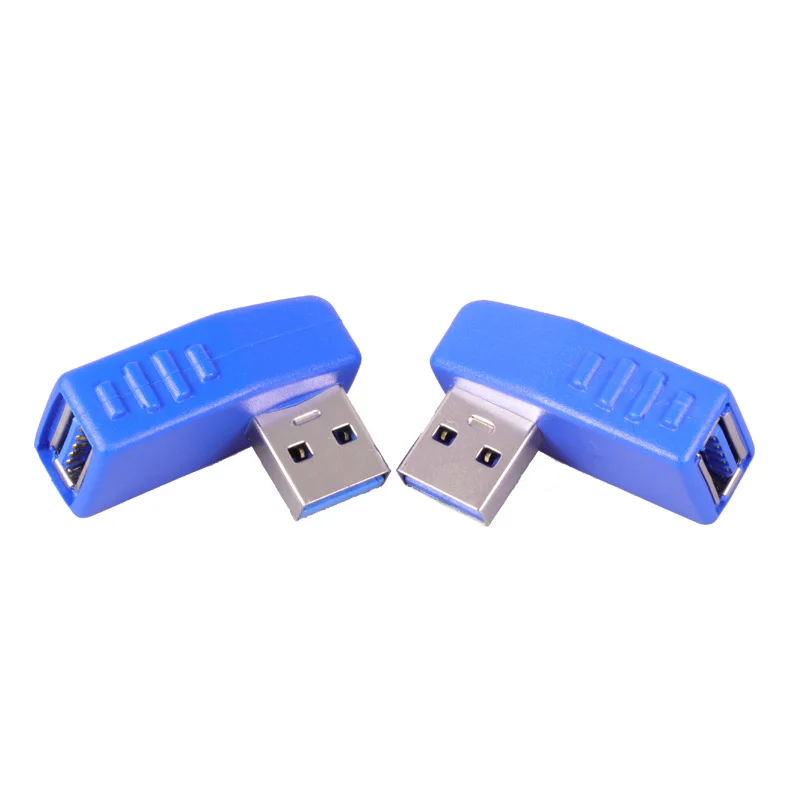 5 шт. USB3.0 (под углом 90 градусов) для разъем 3 0 Версия usb A штекер переходник с