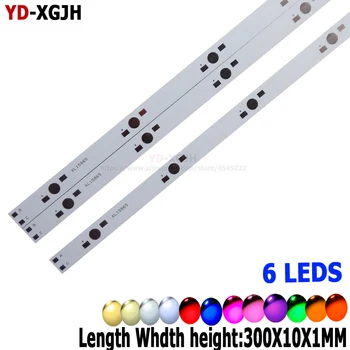 

10pcs LED Aluminum Base Plate 5LEDs 150 300 400 mm PCB DIY For Heatsink 1 3 5 W Watt 5 6 15 36 18W Watt High Power Light Beads
