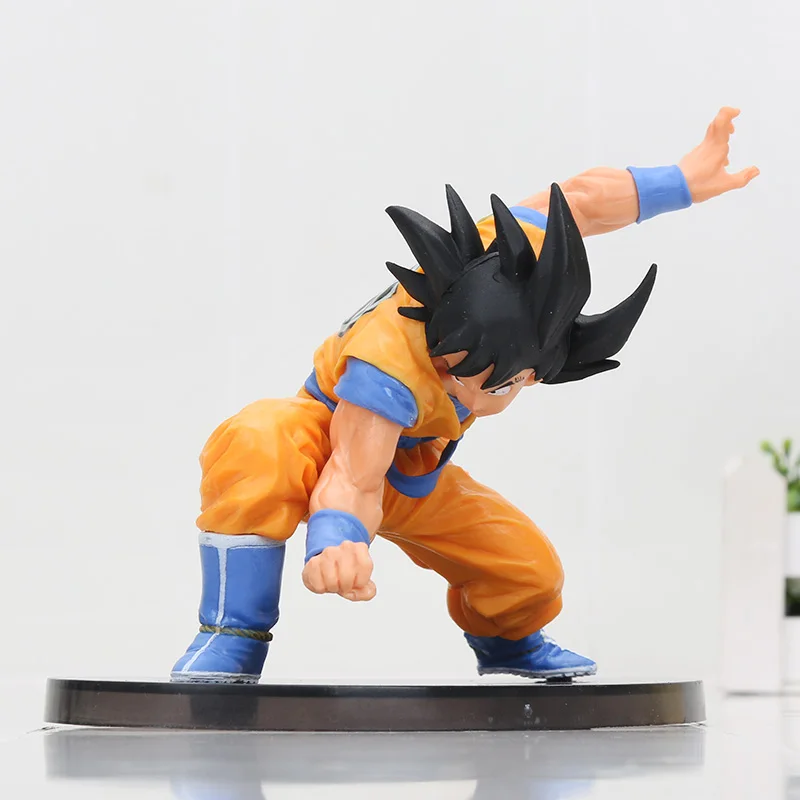 13-18 см Dragon Ball Z Budokai Tenkaichi 7 Broly Hercule Son Gohan Son Goku Broly Bulma фигурка модель игрушки - Цвет: Son goku opp bag